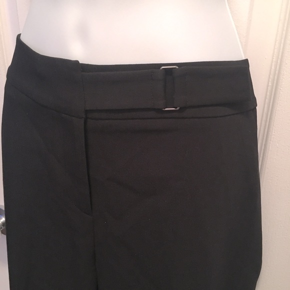 Black Narrow Leg Classic Pants - Picture 2 of 9